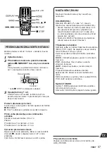 Preview for 87 page of Aiwa CA-DW50 Operating Instructions Manual