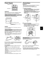 Preview for 3 page of Aiwa CA-DW530 Operating Instructions Manual