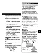 Preview for 13 page of Aiwa CA-DW530 Operating Instructions Manual