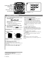 Preview for 6 page of Aiwa CA-DW538 Operating Instructions Manual