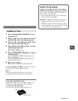 Preview for 11 page of Aiwa CA-DW538 Operating Instructions Manual