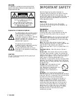 Preview for 2 page of Aiwa CA-DW541 Operating Instructions Manual