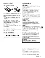 Preview for 5 page of Aiwa CA-DW541 Operating Instructions Manual