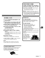 Preview for 11 page of Aiwa CA-DW541 Operating Instructions Manual