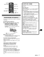 Preview for 17 page of Aiwa CA-DW541 Operating Instructions Manual