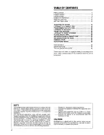 Preview for 2 page of Aiwa CA-DW570 Operating Instructions Manual