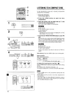 Preview for 18 page of Aiwa CA-DW570 Operating Instructions Manual