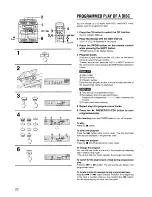 Preview for 22 page of Aiwa CA-DW570 Operating Instructions Manual