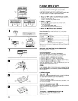 Preview for 28 page of Aiwa CA-DW570 Operating Instructions Manual