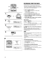 Preview for 32 page of Aiwa CA-DW570 Operating Instructions Manual