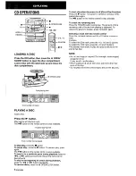 Preview for 8 page of Aiwa CA-DW630 Operating Instructions Manual