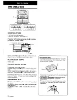 Preview for 10 page of Aiwa CA-DW630 Operating Instructions Manual