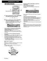 Preview for 22 page of Aiwa CA-DW630 Operating Instructions Manual