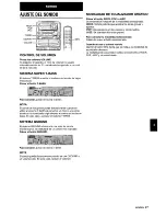 Preview for 27 page of Aiwa CA-DW630 Operating Instructions Manual