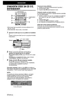 Preview for 28 page of Aiwa CA-DW630 Operating Instructions Manual