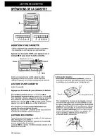 Preview for 42 page of Aiwa CA-DW630 Operating Instructions Manual