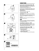 Preview for 8 page of Aiwa CA-DW680 Operating Instructions Manual