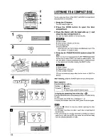 Preview for 18 page of Aiwa CA-DW680 Operating Instructions Manual