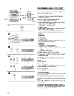 Preview for 22 page of Aiwa CA-DW680 Operating Instructions Manual