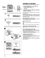 Preview for 24 page of Aiwa CA-DW680 Operating Instructions Manual