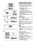 Preview for 32 page of Aiwa CA-DW680 Operating Instructions Manual