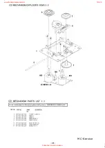 Preview for 47 page of Aiwa CA-DW700M Service Manual