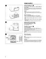 Preview for 6 page of Aiwa CA-DW735 Operating Instructions Manual