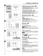 Preview for 20 page of Aiwa CA-DW735 Operating Instructions Manual