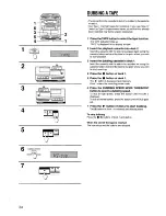 Preview for 34 page of Aiwa CA-DW735 Operating Instructions Manual