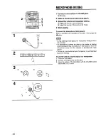 Preview for 36 page of Aiwa CA-DW735 Operating Instructions Manual