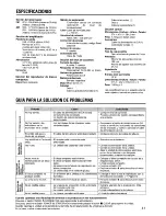 Preview for 41 page of Aiwa CA-DW735 Operating Instructions Manual