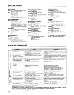 Preview for 42 page of Aiwa CA-DW735 Operating Instructions Manual