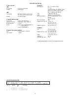 Preview for 2 page of Aiwa CA-DW935M Service Manual