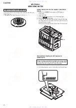 Preview for 4 page of Aiwa CA-V100 Service Manual