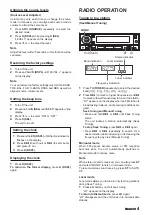 Предварительный просмотр 5 страницы Aiwa CDC-X937 Operating Instructions Manual