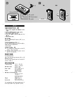 Preview for 2 page of Aiwa CR-LA35 Operating Instructions