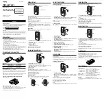 Preview for 1 page of Aiwa CR-LD121 Operating Instructions