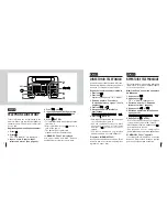 Preview for 10 page of Aiwa CR-TL70 Operating Instructions Manual