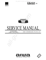 Aiwa CS-131 Service Manual preview