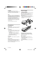 Preview for 2 page of Aiwa CS-P500 Operating Instructions Manual