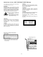 Предварительный просмотр 3 страницы Aiwa CSD-A210 Service Manual