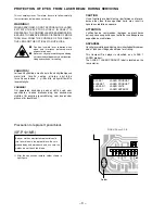 Предварительный просмотр 3 страницы Aiwa CSD-A310 EZ' CSD-A310 G Service Manual