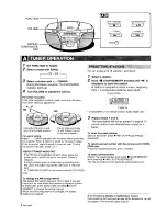 Предварительный просмотр 4 страницы Aiwa CSD-ED16 Operating Instructions Manual