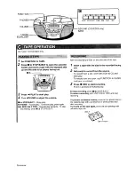 Предварительный просмотр 6 страницы Aiwa CSD-ED16 Operating Instructions Manual