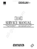 Preview for 1 page of Aiwa CSD-EL300 K(S) Service Manual