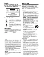 Предварительный просмотр 2 страницы Aiwa CSD-EL50 Operating Instructions Manual