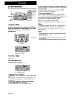 Предварительный просмотр 8 страницы Aiwa CSD-EL50 Operating Instructions Manual