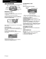 Предварительный просмотр 10 страницы Aiwa CSD-EL50 Operating Instructions Manual