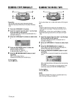 Предварительный просмотр 12 страницы Aiwa CSD-EL50 Operating Instructions Manual