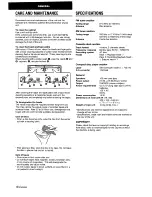 Предварительный просмотр 18 страницы Aiwa CSD-EL50 Operating Instructions Manual